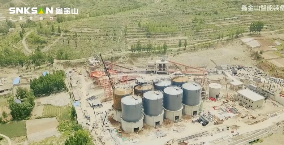 山東輝泰礦業1000TPH砂石骨料生產線！！！